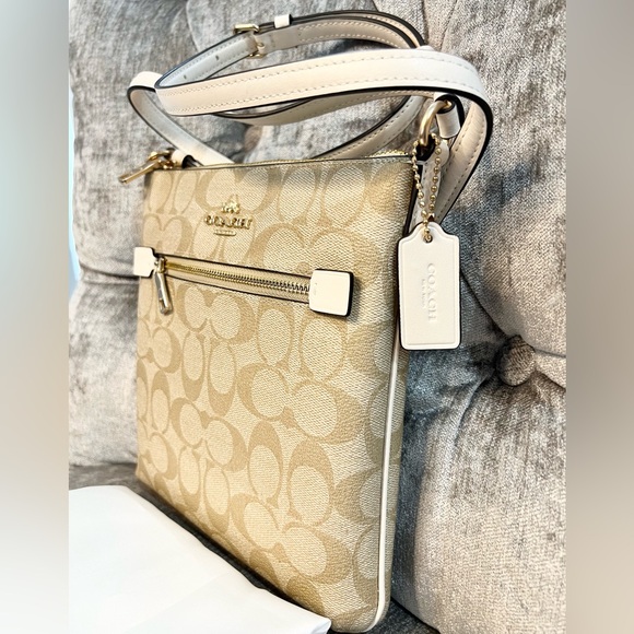 Coach Signature Mini Crossbody Bag - NWT - Picture 5 of 8